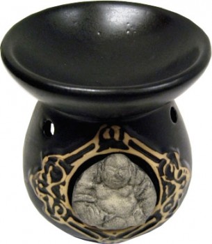 brûleur rond médaillon bouda chinois