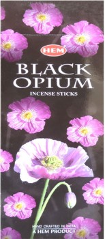 Opium noir hexagonal hem black opium
