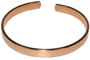 Bracelet cuivre Forme jonc plat