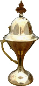 Encensoir cuivre avec manche 12cm