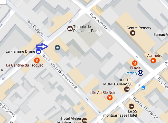 Emplacement de Flamme Divine