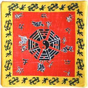 Porte encens feng shui terra cotta